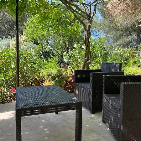 Le Mazet En Ete En Garrigue Nimoise Et Parking 尼姆